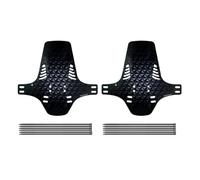 PURPLELILY Lot de 2 garde-boue portables pour vélo de route et VTT - Couverture étendue - Accessoires de roue avant et arrière