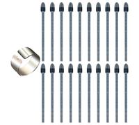 PURPLELILY Lot de 20 recharges de feutres avec support pour stylet d'écriture d'écriture lisse sur tablettes et smartphones