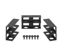 PURPLELILY Lot de 3 supports pour ordinateur portable - Solution de rangement portable pour ordinateurs portables, tablettes et claviers