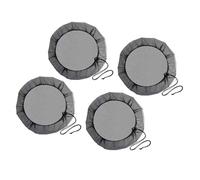 PURPLELILY Lot de 4 attrape-pluie en maille pour feuilles mortes et débris