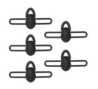 PURPLELILY Lot de 5 crochets légers en silicone de type lourd pour ranger les leurres de type lourd