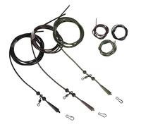 PURPLELILY Lot de 6 bas de ligne d'hélicoptère pré-gréés pour la pêche - Accessoires de pêche - Liens de pêche - Grand équipement de pêche