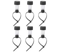 PURPLELILY Lot de 6 lampes de piscine hors sol étanches pour décoration de piscine, économe en énergie, accessoires de piscine au sol