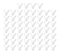 PURPLELILY Lot de 60 cintreuses réglables pour plantes à 360 degrés - Support de fixation à clip - Accessoires de rechange réglables