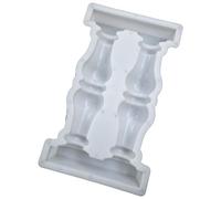 PURPLELILY Moule à double vase résistant aux hautes températures pour clôtures de piscine, colonnes romaines pour les amateurs d'artisanat pour vases