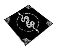 PURPLELILY Nappe de lecture de cartes de tarots en tissu à motif papillon et fleur pour les voyages et les méditations Utilisation rituelle