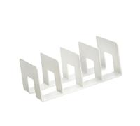 PURPLELILY Organiseur de sac à main élégant en acrylique transparent robuste à 4 sections pour placard et présentoir, support de rangement, sac de rangement tendance