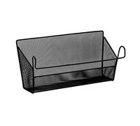 PURPLELILY Panier de rangement de chevet à suspendre pour dortoir, lit, panier de bureau en maille métallique