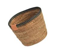 PURPLELILY Panier de rangement tissé à la main rétro pour la maison, le salon, la décoration, les pots de fleurs, les pots de fleurs verts nordiques, les pots de fleurs, les balcons et