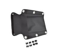 PURPLELILY Plaque arrière en nylon robuste pour harnais de plongée avec poche élastique pour ranger de petits objets