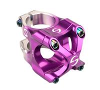 PURPLELILY Potence de guidon courte haute résistance en alliage d'aluminium pour vélo de route, guidon de vélo léger pour la plupart des vélos de montagne et de route