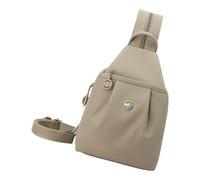 PURPLELILY Sac à bandoulière convertible pour femme, petit sac à dos résistant à l'eau, sac de poitrine de voyage, sac à main pour randonnée, cyclisme, sac à bandoulière avec poche latérale, kaki, One