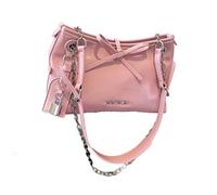 PURPLELILY Sac à bandoulière élégant en cuir synthétique avec sangle amovible, compartiment spacieux et nœud pour femme, sac tendance pour filles et femmes, violet