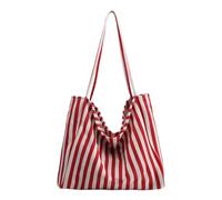 PURPLELILY Sac à bandoulière en toile pour femme avec grande capacité, sac à main pratique et décontracté, sac à main pour voyage, shopping ou fitness, sac de courses léger