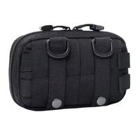 PURPLELILY Sac à outils multifonctionnel ceinture tactique Molles horizontal administrateur pochettes pochettes sac à monnaie multifonction ceinture tactique Molles pochette d'administrateur