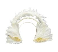 PURPLELILY Serre-tête à plumes léger et confortable pour costumes et fêtes à thème