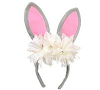 PURPLELILY Serre-tête avec oreilles de lapins longs - Pour cosplay, déguisement, fête de Pâques