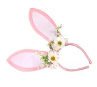 PURPLELILY Serre-tête avec oreilles de lapins longs - Pour cosplay, déguisement, fête de Pâques
