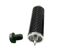 PURPLELILY Tige d'extension de queue de billard en alliage d'aluminium et fibre de carbone pour améliorer la portée des joueurs de billard débutants, accessoires de billard débutants