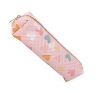 PURPLELILY Trousse à crayons en cuir résistant à l'eau avec fermeture éclair pour étudiants, adultes, enfants, b