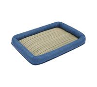 PurpleMinder Rush Herbe Lit pour animaux de compagnie pour petits chiens et | Parfum d'herbe, lavable avec un chiffon humide, design d'entrée bas pour salons, chambres à coucher et balcons