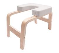 PurpleMinder Tabouret de yoga avec capacité de charge de 200 kg - Cadre en bois et coussinets en polyuréthane - Banc d'inversion pour le support de tête et le dos - Sans danger pour la maison et le