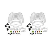 PURPLLE 2X Cristal Coque Compatible avec 360 Controleur, Clair