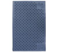 Purr-FECT Paws Cat Litter Mat, Medium, Blue