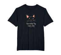 Purr-Perfect Day Every Day Cat Lover Citation T-Shirt, Homme Grandes Tailles, Noir, 5X Tall