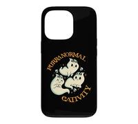 Purranormal Cativity Funny Halloween Costume Ghost Cats Gift Coque pour iPhone 13 Pro