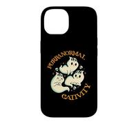 Purranormal Cativity Funny Halloween Costume Ghost Cats Gift Coque pour iPhone 14