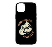 Purranormal Cativity Funny Halloween Costume Ghost Cats Gift Coque pour iPhone 14 Plus