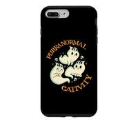 Purranormal Cativity Funny Halloween Costume Ghost Cats Gift Coque pour iPhone 7 Plus/8 Plus