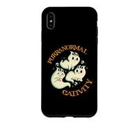 Purranormal Cativity Funny Halloween Costume Ghost Cats Gift Coque pour iPhone XS Max