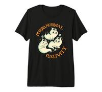Purranormal Cativity Funny Halloween Costume Ghost Cats Gift T-Shirt Haut de Gamme