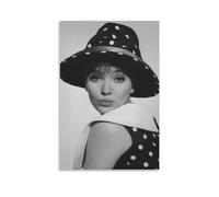 PURRCOCO Poster Anna Karina - Anna Karina - Affiche murale à suspendre - Décoration familiale - 30 x 45 cm