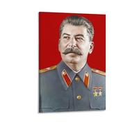 PURRCOCO Poster Joseph Staline, Leader of The Communist Party of Russia10 - Décoration murale sur toile pour salon - 20 x 30 cm