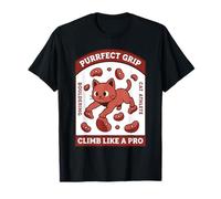 Purrfect Grip Cat Athlète Grimpe comme Un Pro T-Shirt
