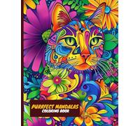 Purrfect Mandalas Coloring Book