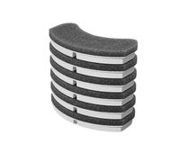 [Purrfect] Pack de 6 filtres triple action pour fontaine à eau pour chat. Accessoire pour chat. Filtres de remplacement avec charbon actif haute qualité. Filtres de Fontaine pour Chat