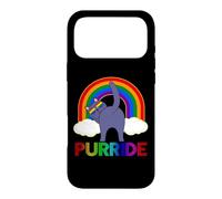Purride Funny Cat Gay Pride LGBTQ Rainbow Sunglasses Coque pour iPhone 17 Pro Max