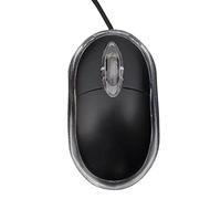 PURRL Mini Souris Filaire Optique pour PC Portable Ordinateur Portable USB LED Design Souris Home Office Portable (Couleur : Noir, Taille : Taille Unique) Little Surprise