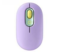 PURRL Souris Silencieuse Violet, Bluetooth Rechargeable, USB, Optique, 24 Mois, Violet, Taille Unique