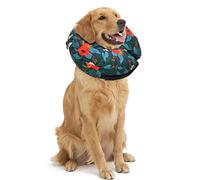 Purrrfect Life Collier de protection gonflable pour chiens et chats - Collier de récupération souple pour animal domestique qui ne bloque pas la vision, empêche les animaux de toucher les points de