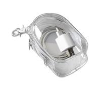 Purs À Main Clair - Sac À Bandoulière Transparent pour Les Festivals D'événements Sportifs | Boîte De Rangement des Casques | Data Cable Organizer Pouch pour Stadium Games Concerts Travel Easy Access