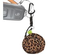 Purs à main de pièce de couverture, pochette de pièce de porte-clés,Portefeuille de porte-clés en forme de chapeau avec fermeture éclair - Portable en plein air porte-clés de pavillon Pendre Charme Dé