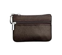 Purse à bandoulière de Monnaie en Cuir 3,9x2,8 Pouces pour Femmes avec Une Fermeture à glissière et Une cale de Monnaie à Bille
