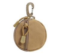Purse d'extérieur, voyage Coin Purse, sac de change rond, sac fourre-tout, petite purse, Earphone Pack, Key Case, Waist Bag For Hiking, Climbing, Cycling, Shopping, Mud, Consulte la descripción, Voir