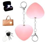 Purse Light-Purse Lights for Inside Purse Love Wallet Tote Bag Touch Sensing LED Automatic Glow Heart Bag Lamp for Handbags & Gifts Cute and fun (Pink,2pcs)