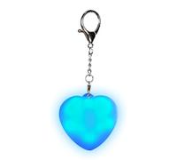 Purse Lights, Rechargeable Mini Keychain LED Lamp | Heart Shaped Touch Handbag Light Portable LED Accessory - For Mother Women Backpack Shoulder Bag Wallet Tote Concerts Party Night Use